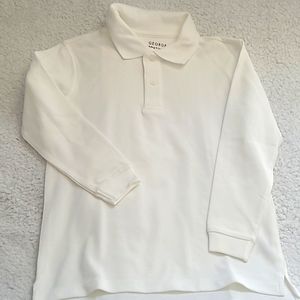 Boy's polo Shirt, Long sleeve size S 6-7